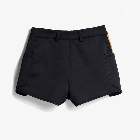 Adidas Ivy Park 3 Stripe Black Mesa Suit Shorts Size XS GR1465 - Picture 6 of 6